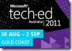 1E coming to the Gold Coast 30th August 2nd September,2011 for TechEd 2011 #AuTechEd #msteched